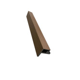 Slatted Cladding End Trim Spiced Cedar 2.5m x 49.5 mm x 49.5 mm